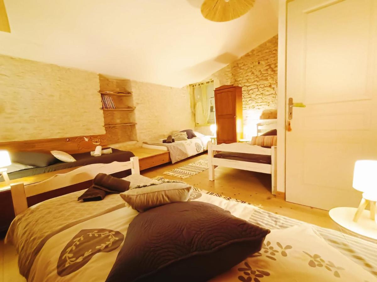 Gite 3 Etoiles Avec Spa, 2 Chambres Le Logis De Pearl Salles-sur-Mer Exteriér fotografie